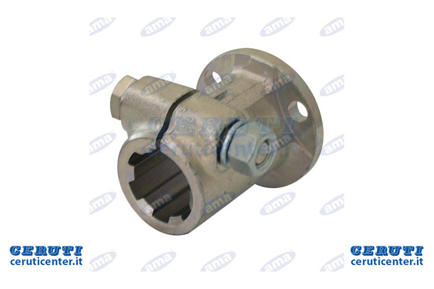 Hub 1 Slotted « 3/8 Flanged