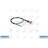 Tirante Stop Motore, Cavo L   2200 Mm E Pomello Stop Rosso