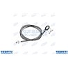Frein de fil 3X2500Mm tête avec un Noose