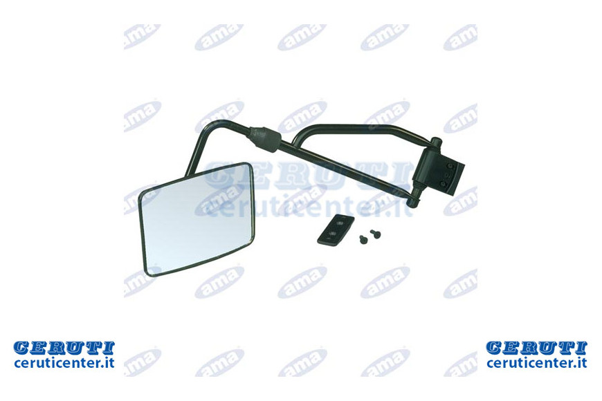 Mirror Mirror Right-Left Pole Telescope Length 443 / 709Mm, Ø 20mm Arm, 230X180Mm Cup