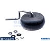 Kit Ruota Con Braccetto - Originale Husqvarna - 581621402 - sostituisce - 581621401