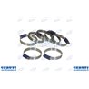 Fascetta Stringitubo Aba 60-80 Mm, Banda 9 Mm
