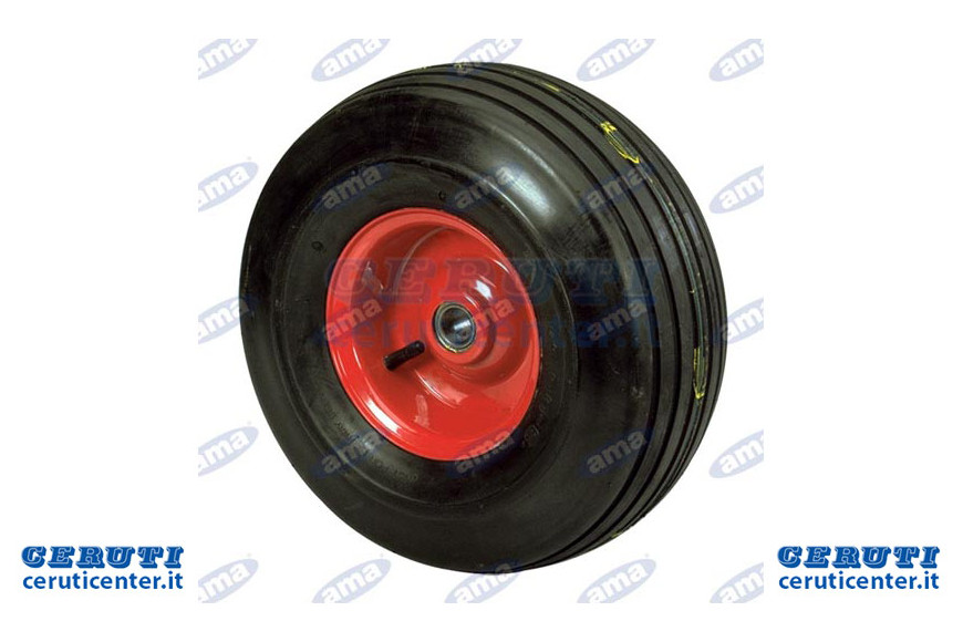 Ruota Pneumatica Rigata Misure 15X6.00X6" Con Cusc - Ama