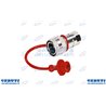 Pour bouchon rapide Raccord femelle de 1/2 « Couleur Rouge