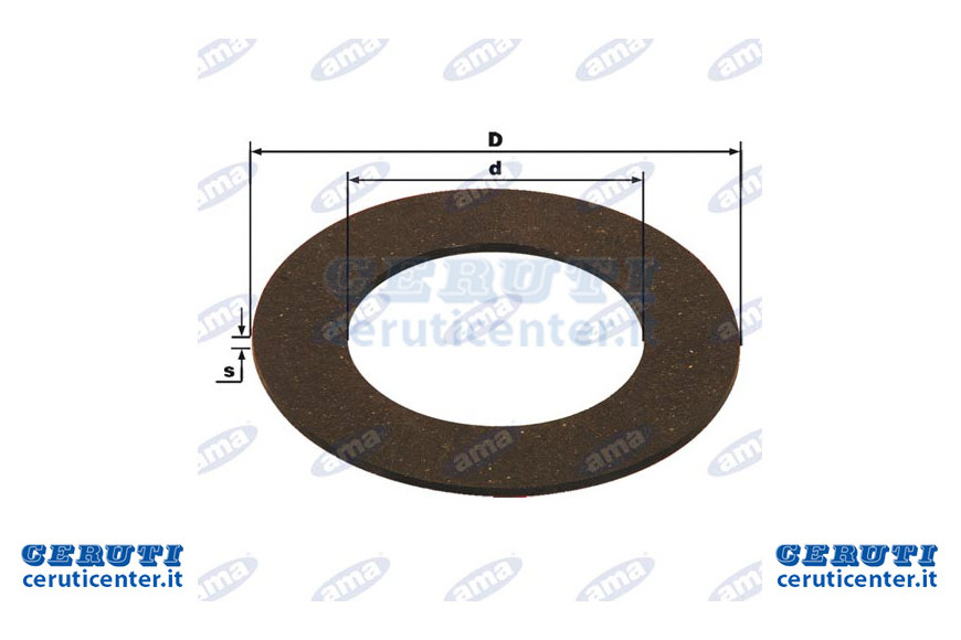 Ferodo Adaptable par-Py 160X97.5X3.5