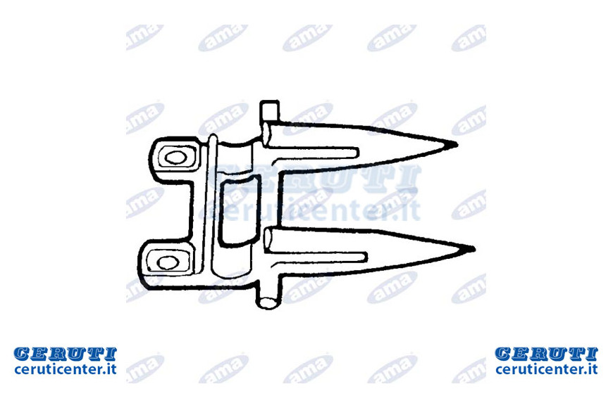 Dente Doppio Adattabile New Holland