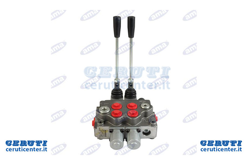 Distributor Model SD11 Walvoil 2 Levers Double Effect 70 Liters