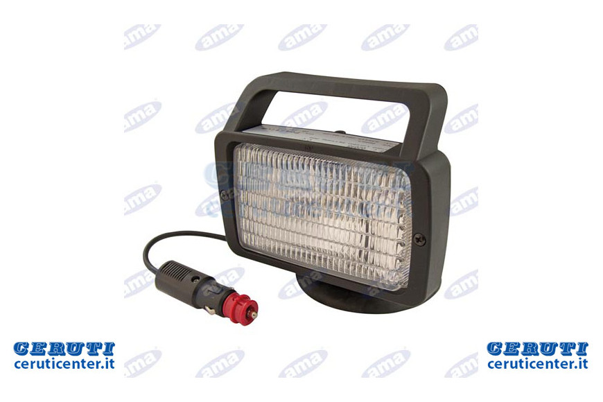 Lighthouse Halogen Work 156X92Mm With Magnetic Base and Coiled Cable