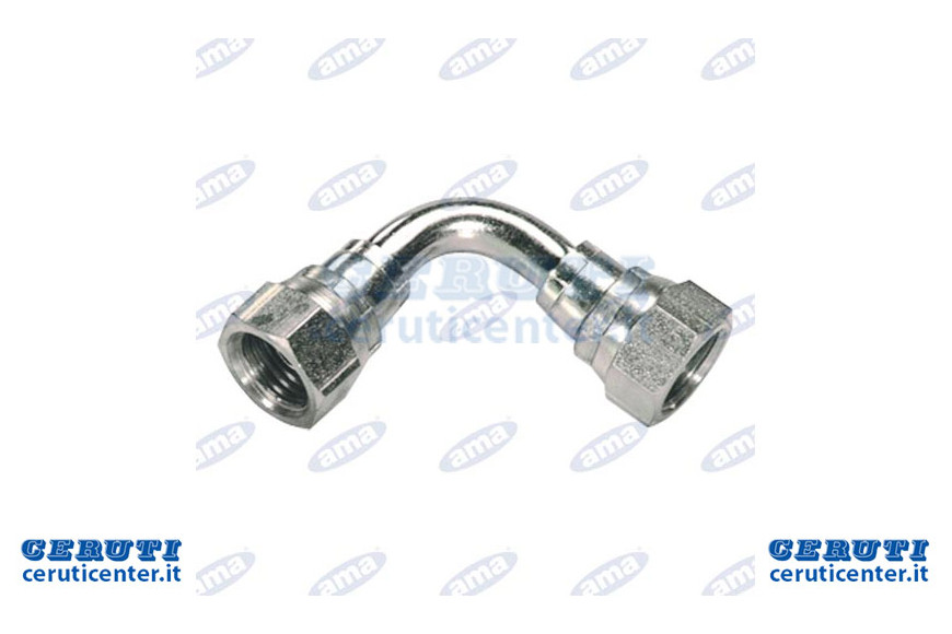 Adattatore Femmina/Femmina 90° Da 1/2"