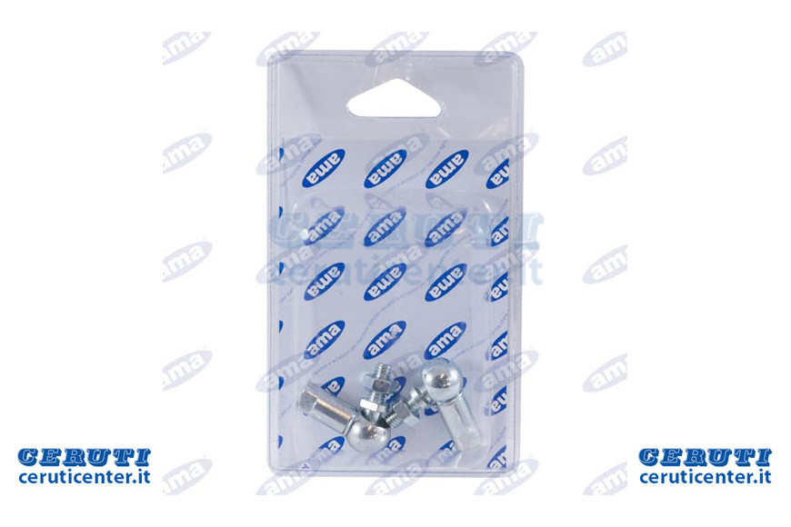 Raccord fileté en acier M6x1. CONF.2 Pz