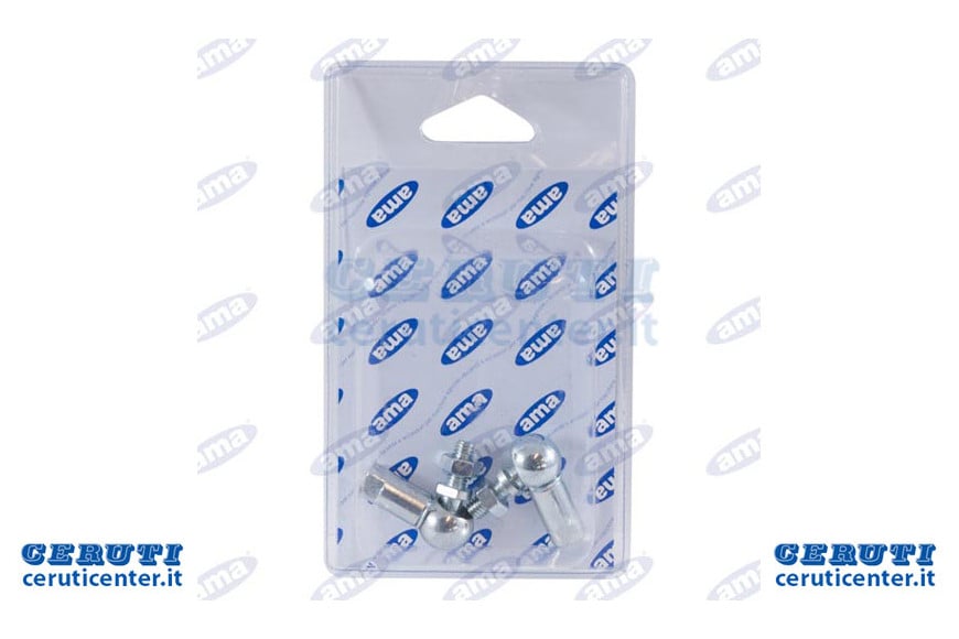 Snodo In Acciaio Filetto M10X1,5. Conf.2 Pz