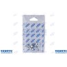 Snodo In Acciaio Filetto M10X1,5. Conf.2 Pz