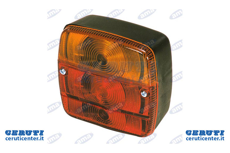Rückleuchte Halogen rechts 108X103Mm