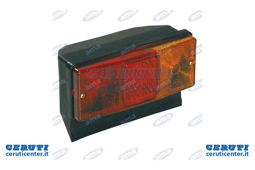 Halógeno Luz trasera derecha 160X67Mm