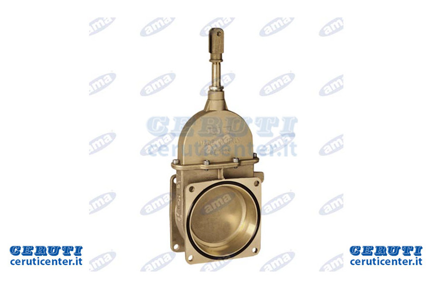 Un piston vanne à obturateur double bride 8 "
