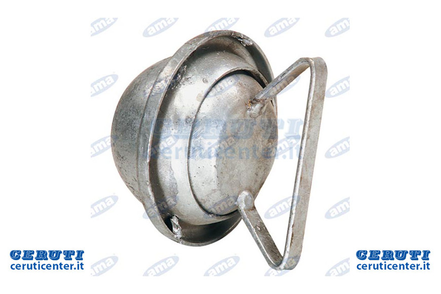 Fiche mâle Ø 80mm Galvanisé