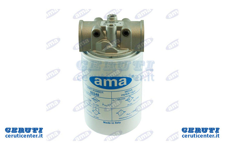 Filtro Spin-On Sul Ritorno Da 3/4" 10µ - Ama