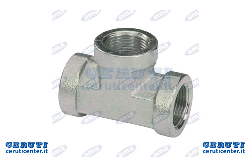 « T » adaptateur femelle de 1/2 "