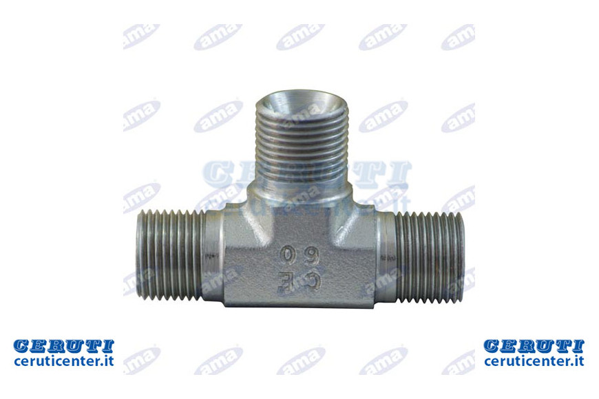 « T » adaptateur mâle de 3/8 "
