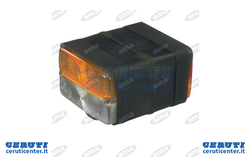 Fanale Combinato Anteriore/Posteriore Dx E Sx 120X80Mm