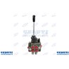 Distributeur Modèle Walvoil Sd5 2 Double Effet Levers 40 Litres avec effet de levier Cloche