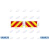 Kit 2 paneles para equipos de señalización y convoyes Agricole