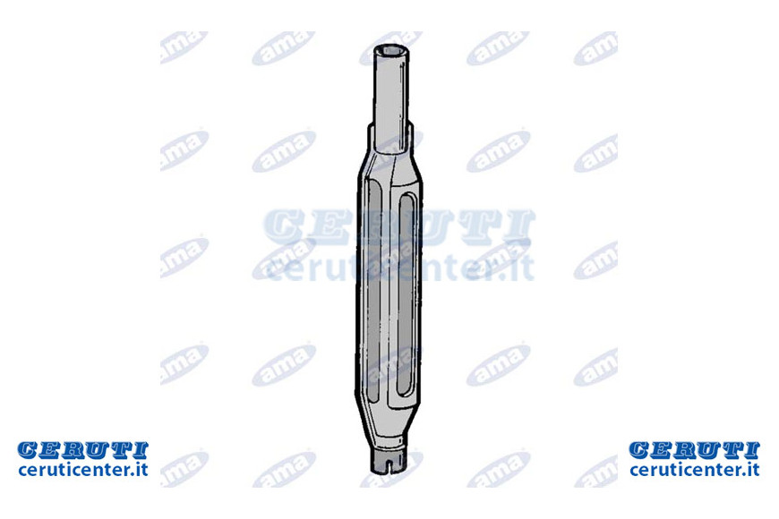 Silencer Adaptable même Ø54