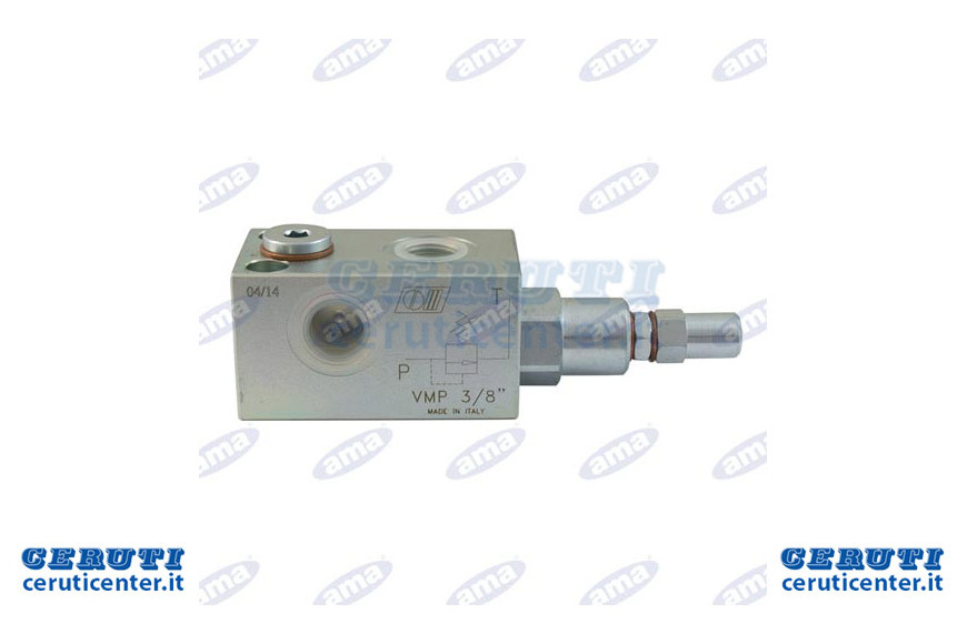 Valve Pression brute de 3/4 "