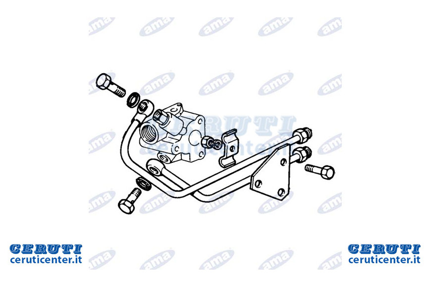 Kit Applicazione Distributore Adattabile Fiat Oro - Ama