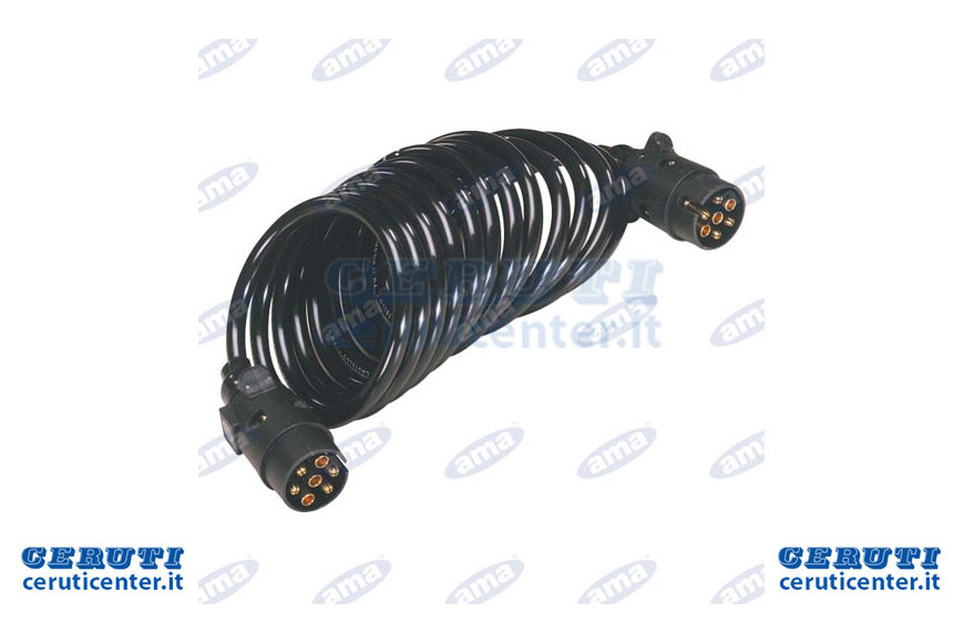 Corde de prolongation avec des bouchons 7 12V Poli