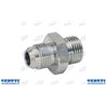 Nipples de gaz de réduction / JIC 74 ° 1/4 "- 9/16" -16
