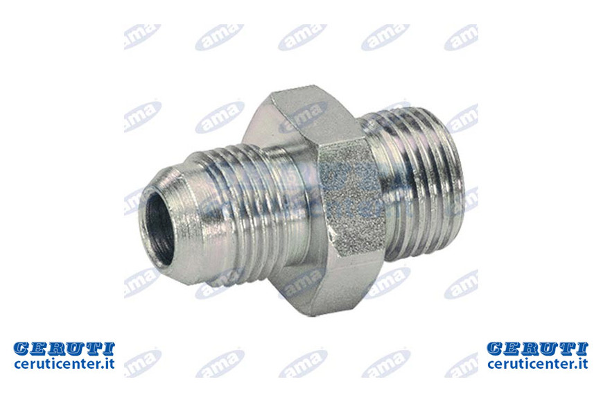 Nipples de gaz Réduction / JIC 74 ° 3/8 "- 9/16" -16