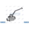 Robinet à boisseau sphérique avec 3/8 "