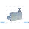 Priority valve adjustable from 1/2 "