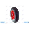 Roue pneumatique 3.50X8 « avec moyeu aiguille