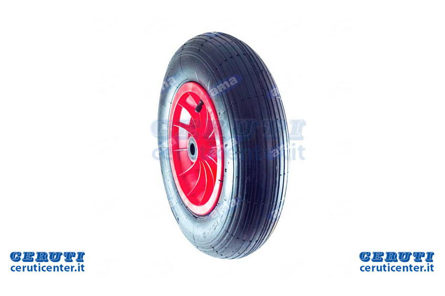 Pneumatic Wheel 4.00X8 "Hub With A Needle