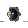Fiche n ° 6 Lobi femelle Ø 50 mm, filetage M8. Blister 2 pièces
