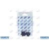 Fiche n ° 6 Lobi femelle Ø 50 mm, filetage M6. Blister 2 pièces