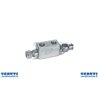 Valve Double verrouillage Effet de 3/8 « Avec Swivel Eye