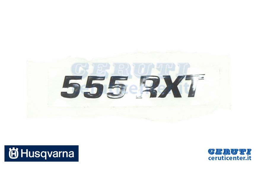 555Rxt Label - Original Husqvarna - 576 998 608