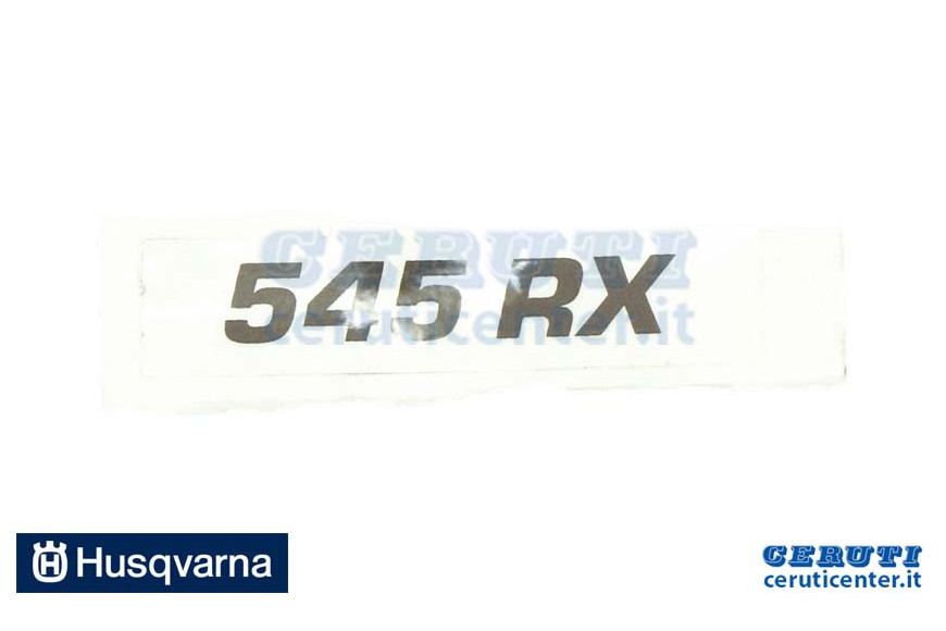 Etichetta 545Rx - Originale Husqvarna - 576998604