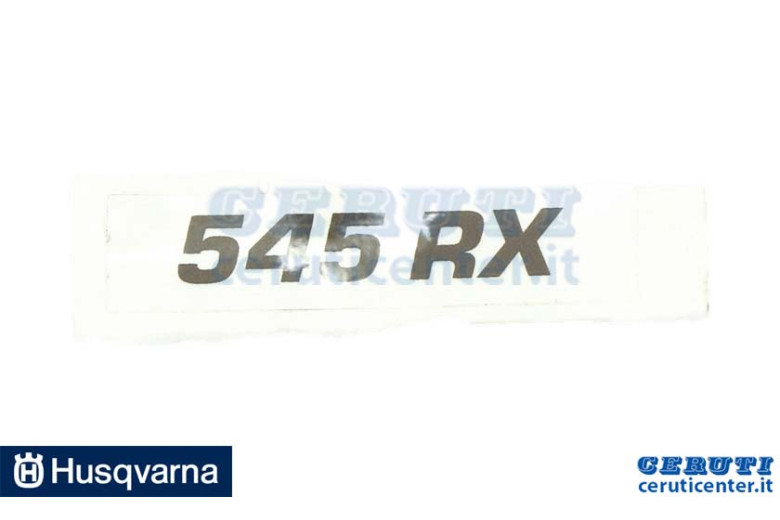 545Rx Etikett - Original Husqvarna - 576 998 604