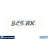 545Rx Label - Original Husqvarna - 576 998 604