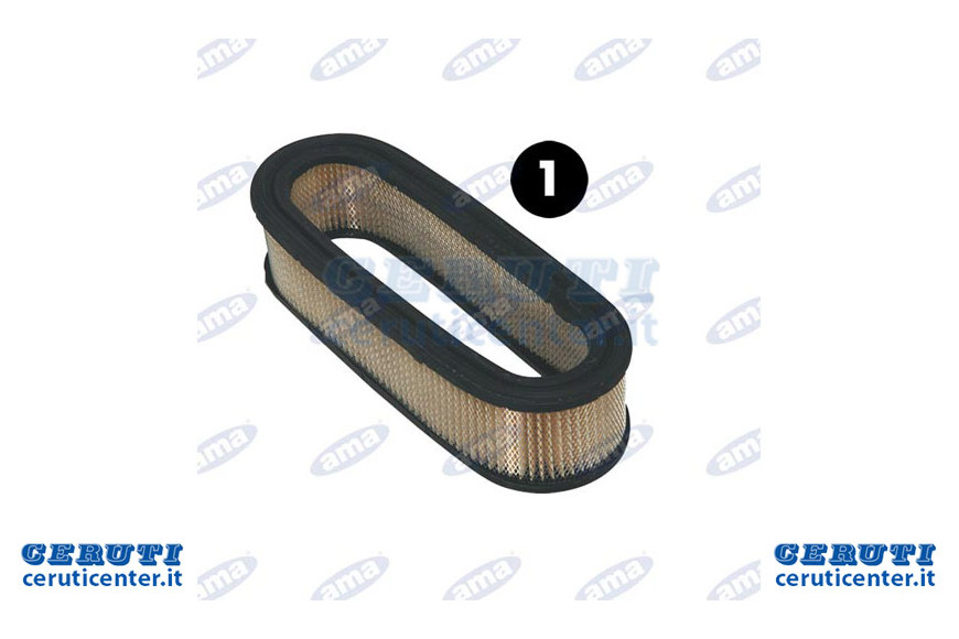 Luftfilter gestülpt Oval 394 019 B & S