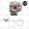 Piston-cylindre Adaptable A Stihl 11210201208