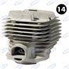 Cylindre + piston Adaptable A Stihl TS400