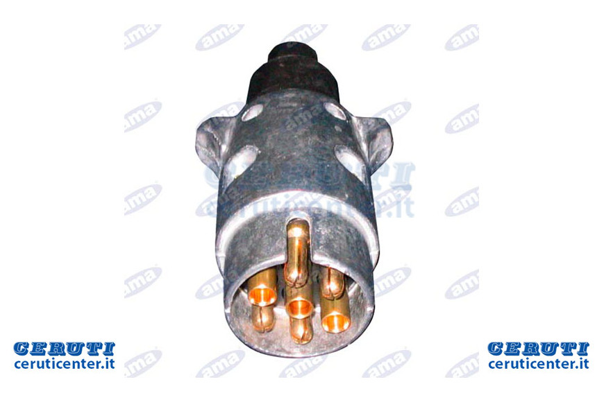 Ein Stopfen 7 Poli 12V Aluminum