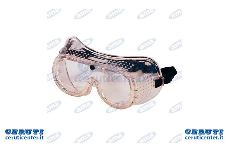 A des lunettes de masque
