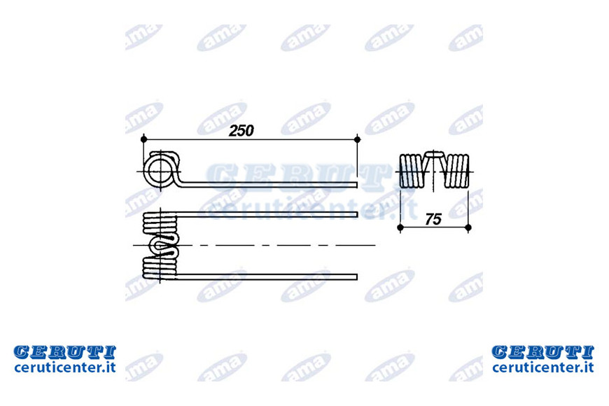 Rake Spring Adaptable Ima La Rocca courte