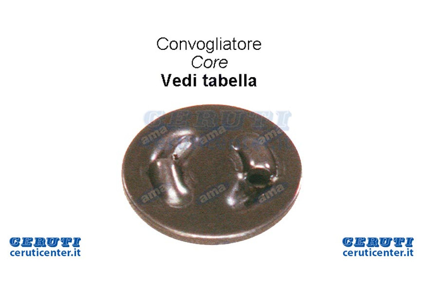 Convogl.Acciaio Foro Ø17 Ø1,8